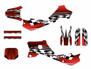Kit de calcomanías de bicicleta de tierra YZ80 gráficos 1993 - 2001 #2500-rojo servicio personalizado gratuito - Imagen 1 de 2
