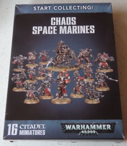 Games Workshop Warhammer 40k Start Collecting! Chaos Space Marines Neu in OVP OOP GW  - Bild 1 von 4