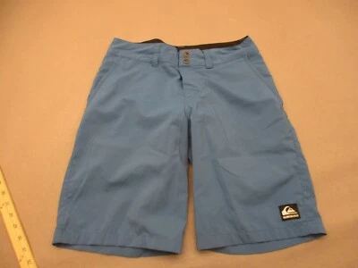 Quicksilver Size 28 Mens Blue Zip Fly Pocket Stretch Lightweight Golf Shorts 997 - Image 1 of 4