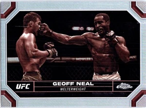 2024 Topps Chrome UFC - Geoff Neal #67 Sepia Refractor Welterweight - Picture 1 of 3