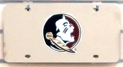 Florida State Seminoles Diecast Metal Auto License Plate - Image 1 of 3