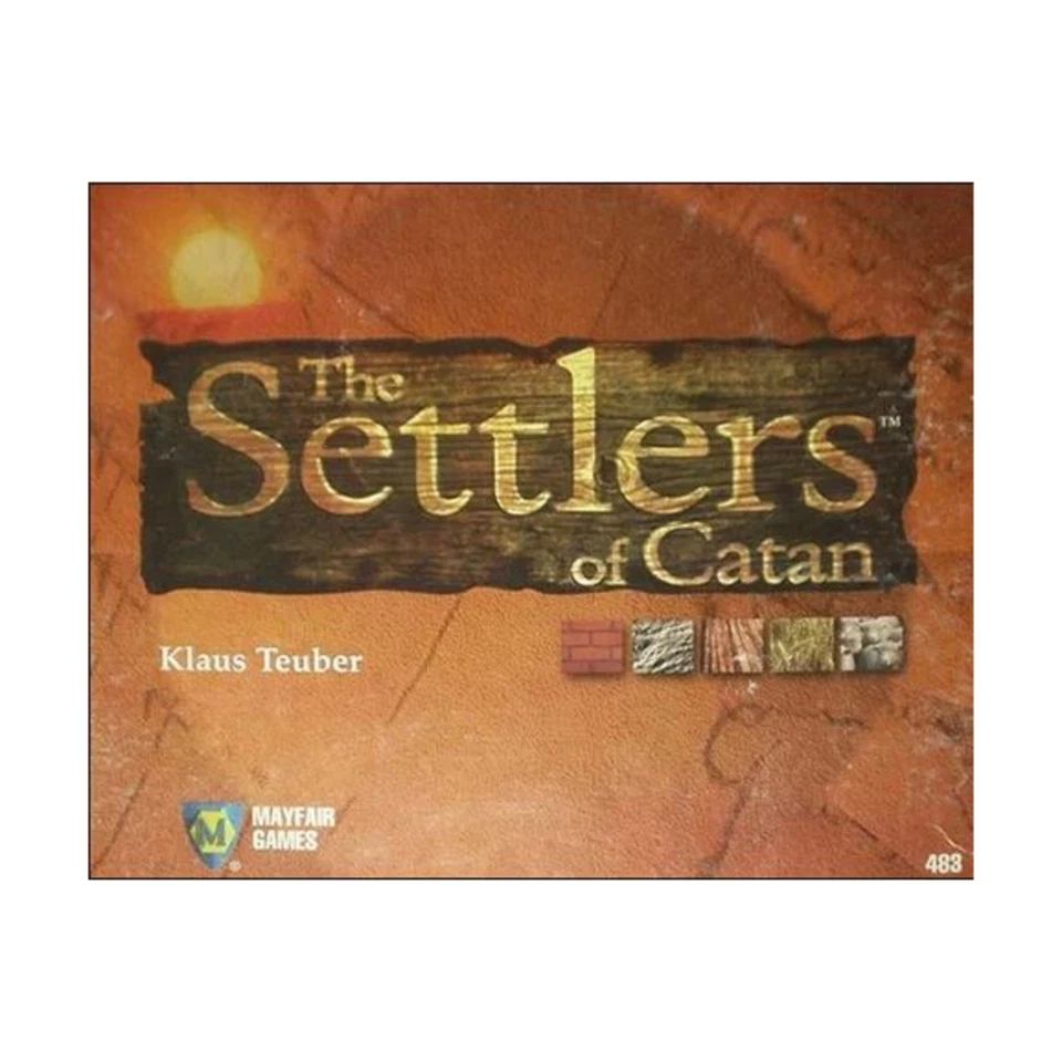 Mayfair Boardgame Settlers of Catan (1ª Edição) Caixa Muito Bom+/Excelente - Imagem 1 de 1