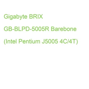 Gigabyte BRIX GB-BLPD-5005R Barebone (Intel Pentium J5005 4C/4T) - Bild 1 von 2