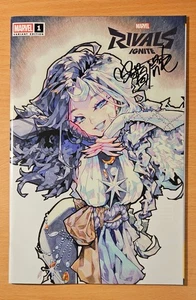2025 SDCC EXCL Marvel Rivals Ignite #1 Luna Snow Variant Rose Besch SIGNIERT MIT COA - Bild 1 von 8