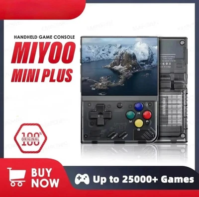 Miyoo Mini Plus + Retro Game Console NEW - 128GB Card - Image 1 of 4