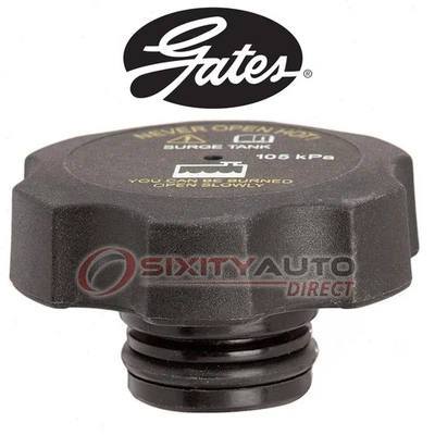 Gates Radiator Cap for 2012-2013 Chevrolet Impala 3.6L V6 - Antifreeze ih Foto 1 de 4