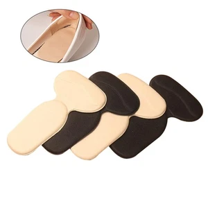  1 Paio Tacchi Autoadesivi Impugnature Fodere a Forma di T Spugna Schienale Tacco Cuscino - Foto 1 di 11