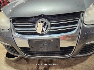 Chrome-Black Grille Upper Fits 05-10 JETTA 1274976 - Image 1 of 4