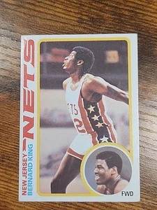 1978-79 Topps Bernard King Rookie RC #75 Nets Ex - Picture 1 of 3