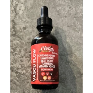 Clean Nutra Cayennepfeffer Tropfen Nahrungsergänzungsmittel flüssig D3 K2 Rote Beete Pulver - Bild 1 von 4