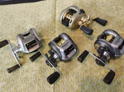 Team Daiwa JDM 103HVA, 103PVA, 103HVA, And Pinnacle Sonora Metal HS Baitcasters - Image 1 of 4