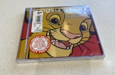 WALT DISNEY - SONGS AND STORY - THE LION KING NEW SEALED 2009 CD *See Pics - Image 1 of 3