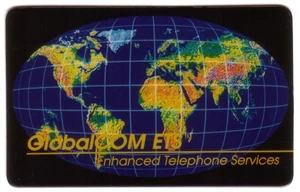 Tarjeta telefónica ESPECIMEN GlobalCOM ETS Enhanced Telephone Services (Chinese Rev 1995) - Imagen 1 de 2