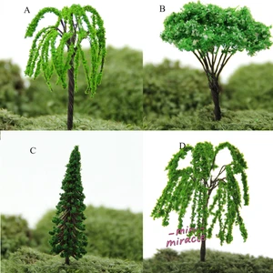 20PC Table Spring Landscape Trees HO/OO Scale Miniatures Lot Willow Garden Sand - Picture 1 of 7