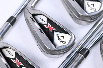 Callaway X Hot Irons / 4-PW / Stiff Flex Project X PXi Shafts - Image 1 of 4