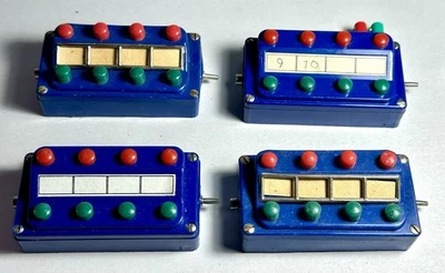 4 Marklin Z-scale Electric Control Box Turnouts and Uncouplers etc USED - Image 1 of 3