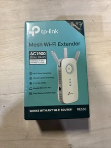 Amplificateur de portée Wi-Fi double bande sans fil TP-Link RE550 AC1900 (1504) - Photo 1/4