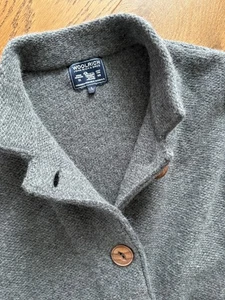 Wooolrich ♥ Strickjacke  ♥ L / 40  ♥ Topp Zustand ♥ Wolle / Angora ♥  grau - Bild 1 von 17