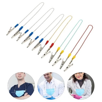  6 Pcs Attache Serviettes De Table Au Cou Porte-serviettes Pour Fête - Photo 1/4