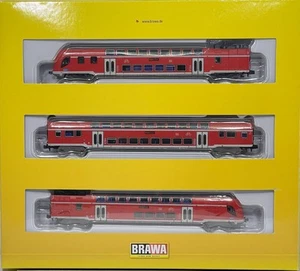Brawa N 64532 Twindexx Doppelstock-Triebzug DB AG Ep. VI DCC mit Sound Neu & OVP - Picture 1 of 14