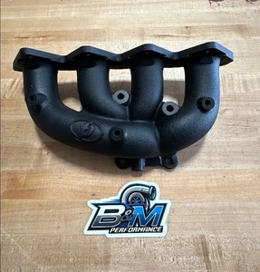 Forced Performance Evo 8 9 FP Exhaust Manifold Coated Black - Picture 1 of 2
