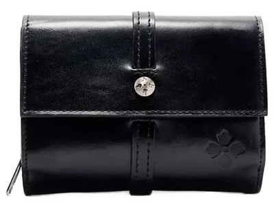 Patricia Nash Olmetta Leather Wallet Black Vintage NWT! - Image 1 of 4