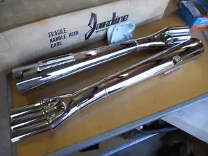 NOS Jardine Slip On Mufflers Megaphone Fits: Honda 78-81 CBX 22-2863 10650 - Picture 1 of 5