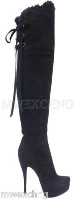 Loriblu Thigh High Heels Overknee Stiletto Boots EU 40 Italian Womens Shoes - Image 1 of 4