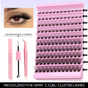 DIY Lash Extension Kit Individual Eyelash Extension Kit Cluster Kit Lash Glue - Picture 1 of 26