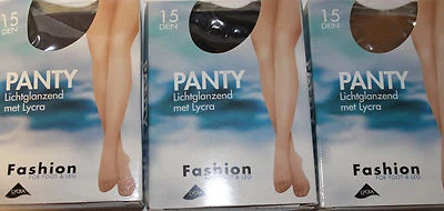 Feinstrumpfhose Strumpfhose 15Den 20 DEN glänzend matt Grau Schwarz Beige Natur - Bild 1 von 2