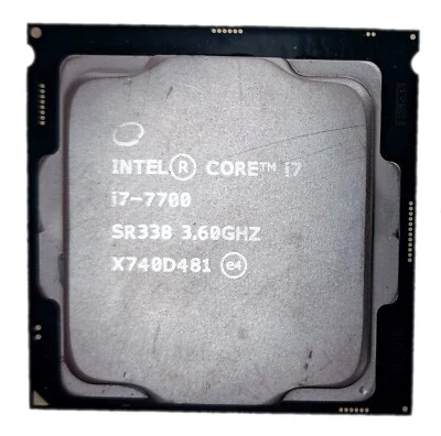 Intel Core i7-7700 3.60GHz Quad-Core 8MB LGA1151 CPU Processor SR338 - Image 1 of 2