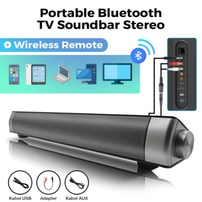 USB Lautsprecher  Boxen mit AUX/Cinch-Ausgang für Pc Computer Laptop Musikbox - Bild 1 von 4