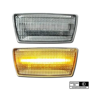 WEISSE LED Seitenblinker Opel Astra H J GTC OPC Corsa D E Chevrolet - Bild 1 von 6