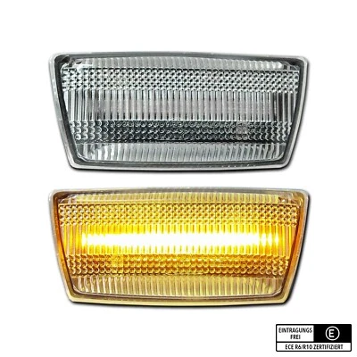 WEISSE LED Seitenblinker Opel Astra H J GTC OPC Corsa D E Chevrolet - Bild 1 von 4