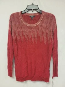 MSRP $60 Alfani Womens Sweater Red Size M - Picture 1 of 2