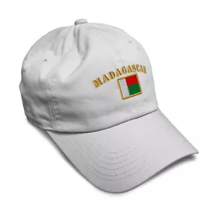 Twill Cotton Soft Women Baseball Cap Madagascar Flag Embroidery Dad Hats for Men - Picture 1 of 55