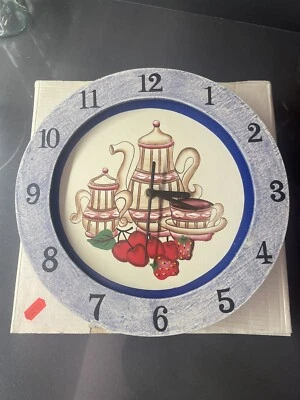 orologio da parete in legno Vintage - Immagine 1 di 4