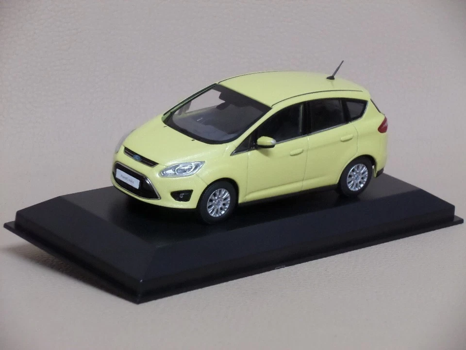 FORD C-MAX 2011 GiALLA YELLOW MET. MiNiCHAMPS 1/43 (NO IXO, NOREV, GREENLiGHT) - Immagine 1 di 3