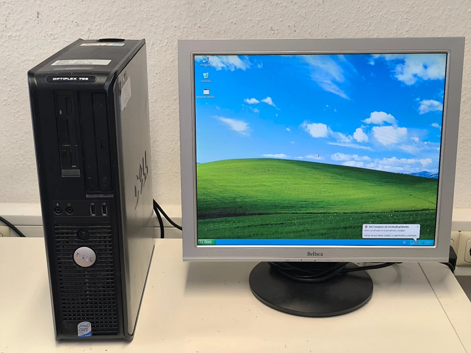 Windows XP Pro PC Dell Optiplex 780 Desktop PC 2×2,93Ghz C2D 128GB SSD RS-232 - Bild 1 von 4