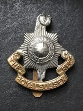 Original Cap Badge of the Royal Sussex Regiment 