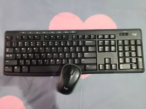 Logitech MK270 Wireless Keyboard&Mouse Combo–2.4GHzCompact,Multimedia Keys,Black - Picture 1 of 11