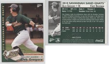 2010 MultiAd Sports Savannah Sand Gnats Alex Gregory #15