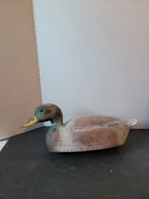 Vintage Duck Decoy, 1954 J.S. McGuire,Fairfax Featherlite M-54, Plastic Decoy - Image 1 of 4