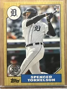 Actualización Topps 2022 #87TBU-20 Spencer Torkelson 35 aniversario - Imagen 1 de 2