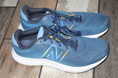 Tênis de corrida New Balance masculino 520 V8 Tech Run azul M520CN8 esportivo - Imagem 1 de 4