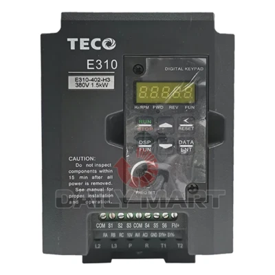New In Box TECO E310-402-H3 Inverter 1.5KW 380V - Image 1 of 4