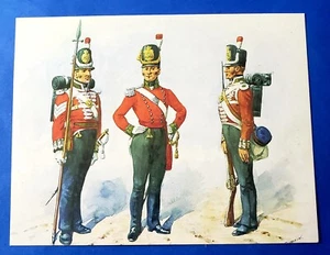 Postal Uniforme Militar Británico 5º Regimiento de Pie 1812 Fusileros Museo - Imagen 1 de 2