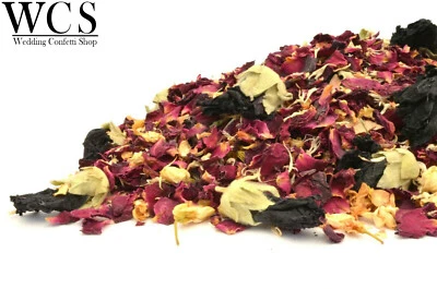 Natural Wedding Confetti, Wildflower Biodegradable Confetti, Starlit Night 1L — 第 1/4 张图片