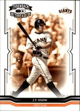 2005 Throwback Threads #6 J.T. Snow