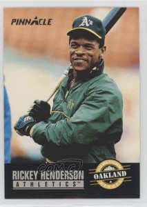 1993 Pinnacle Hometown Heroes Rickey Henderson #308 HOF